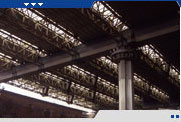 Steel structures of the Kazansky railway station